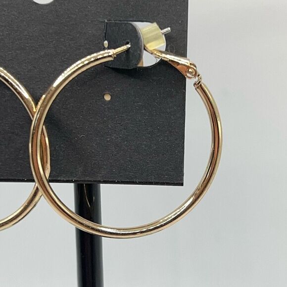 G by Gennaro Classic GOld HoopsEarrings $16ea / 3 for $25  3623 - Picture 1 of 6